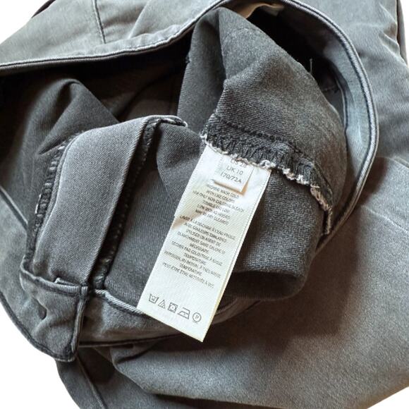 We The Free People Jeans Size 28 Just Float On Flare Jeans Gray Stretchy Western - Picture 7 of 8